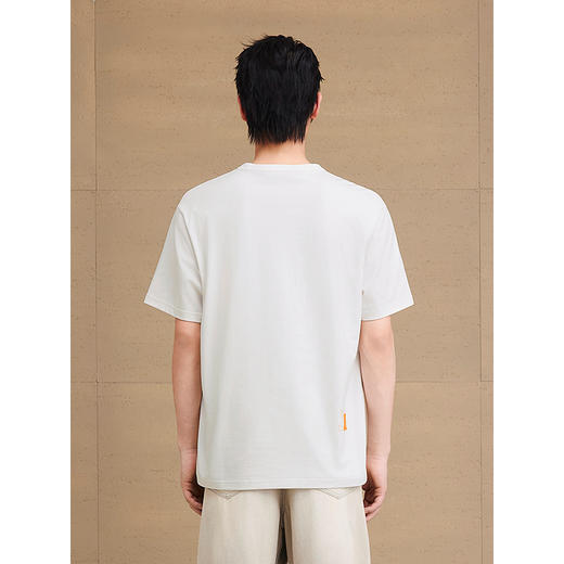 GXG男装 圆领T恤卡通图案印花上衣凉感短袖针织 2025夏季热卖 商品图4