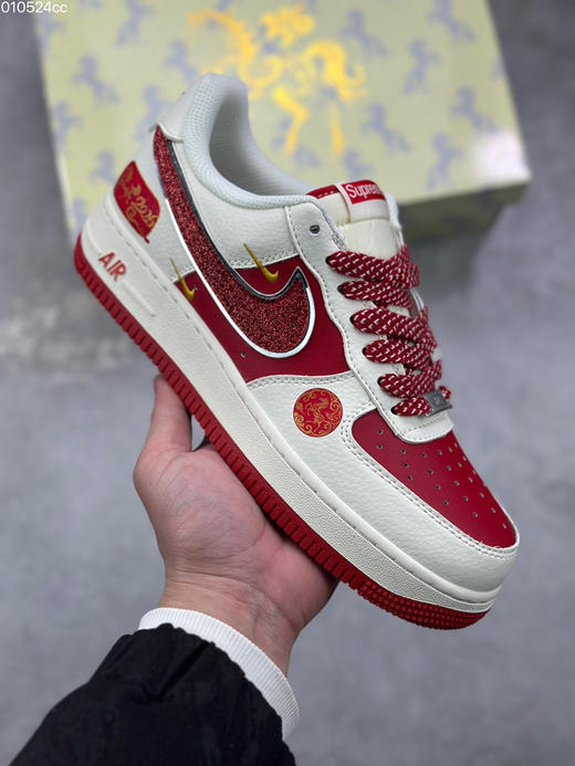 春季特惠💰430 马年限定 高端定制 # Nk Air Force 1 '07 Low 空军一号 低帮休闲板鞋 商品图0