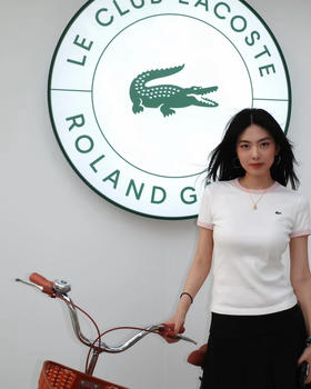 原单鳄鱼拼色短袖t恤