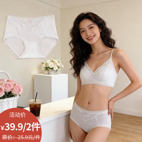 法式蕾丝透气性感三角裤中腰内裤女-纪念日百货门店同款169255826