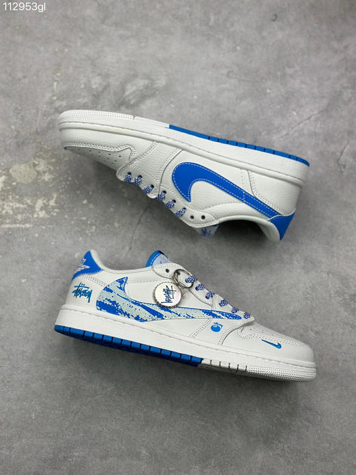 春季特惠💰360 Travis Scott x Fragment Design x Air Jordan 1 Low OG SP AJ1 乔1联名倒钩低帮 商品图4