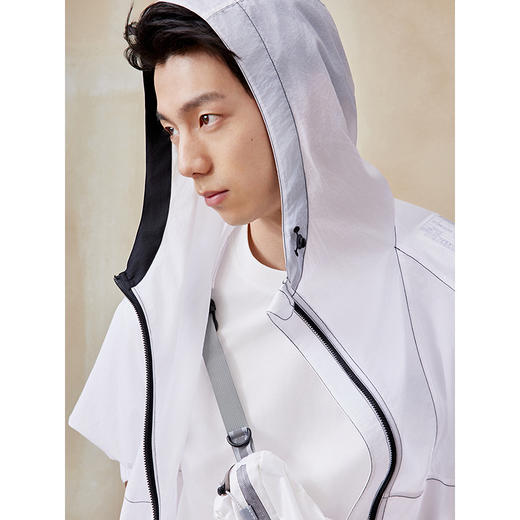 GXG男装 防晒易打理户外透气夹克通勤休闲宽松外套上衣 25夏热卖 商品图4