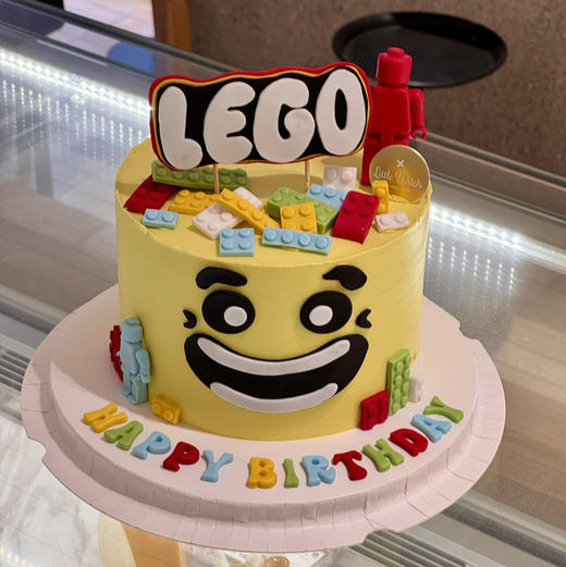 LITTLE WITCH“男孩蛋糕”乐高主题翻糖表情 商品图0