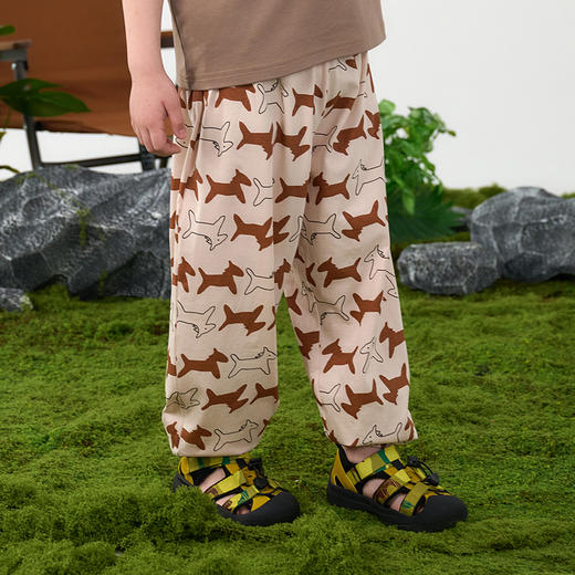 【10A抗菌纯棉】棉花堂夏款波普艺术童装纯棉长裤任意2件起拍 ---FA61211 商品图9