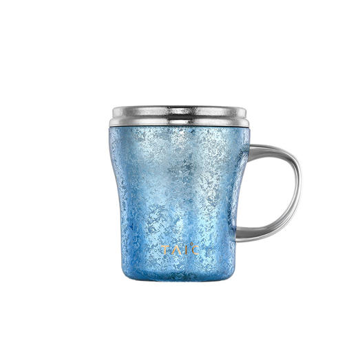 太可 纯钛焕彩吸管咖啡杯480ml TQCK-T480 商品图1