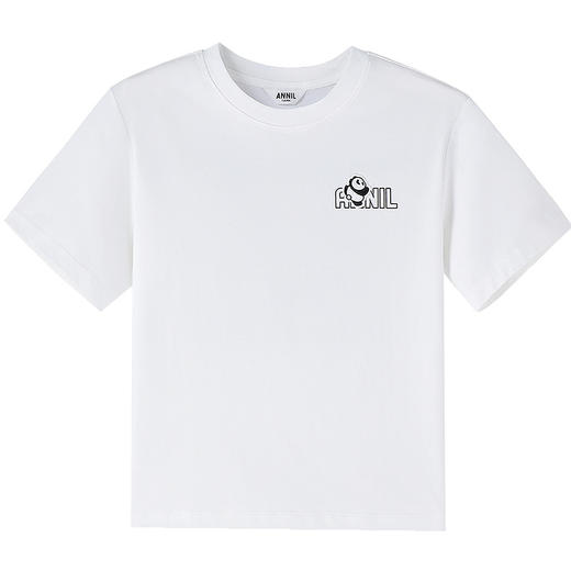 男童圆领短袖针织衫夏季新款安奈儿童装EB621625 商品图5