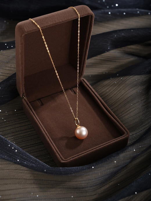 子佩集【瑶光女帝】银S925珍珠惜王妃套链项链【MLTL056】镀金吊球粉2602 商品图2