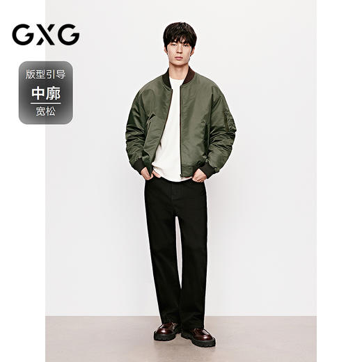 GXG男装 棒球领羽绒服加厚外套短款羽绒服 25年冬季热卖 商品图1
