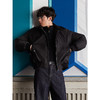 GXG男装 毛领拼接面包服保暖厚外套黑色短款羽绒服 25年冬季热卖 商品缩略图4