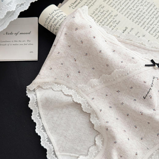 蝴蝶结彩纱提花女内裤-纪念日百货门店同款169601531 商品图5