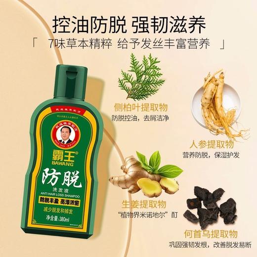 霸王育发防脱洗发液生姜防脱发去屑控油蓬松洗发露育发洗发液380ml效期29年4月（外包装日期轻微挤压变形） 商品图7