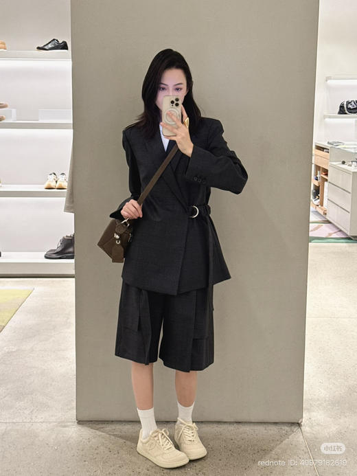 33-5 排他性独家圆正 lew 进口羊毛格子 套装 西服/中裤 单穿配套一级棒👍 商品图1