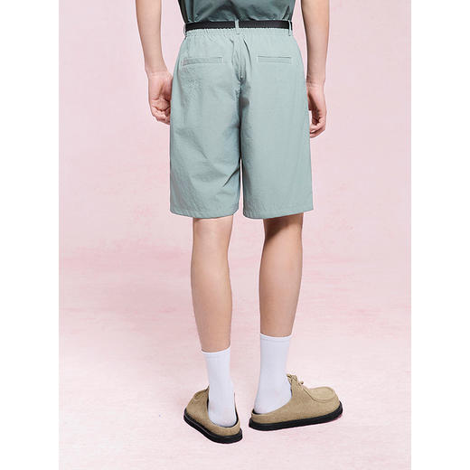 GXG男装 简约宽松休闲短裤通勤男户外工装轻薄裤子 25年夏季热卖 商品图4