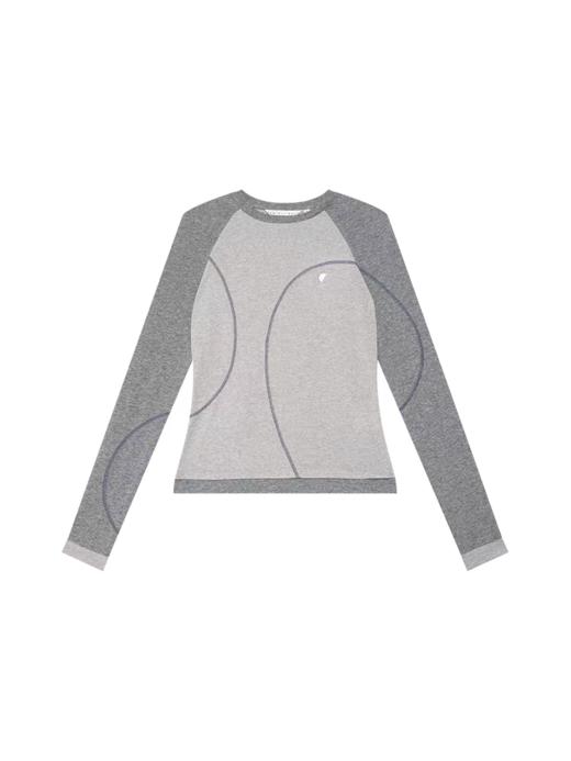 半圆/C65170019/假两件拼接撞色t恤 商品图4