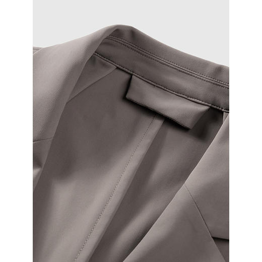 GXG男装 深卡其平驳领西装通勤套装25年春季热卖G25X131002 商品图2