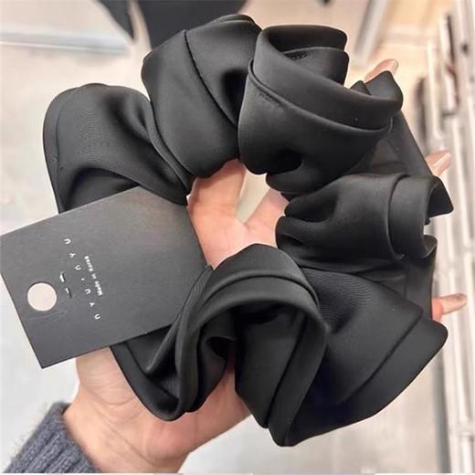 【赵露思同款超大号缎面大肠发圈】女2026新款头圈发绳丸子头发饰头绳 商品图3