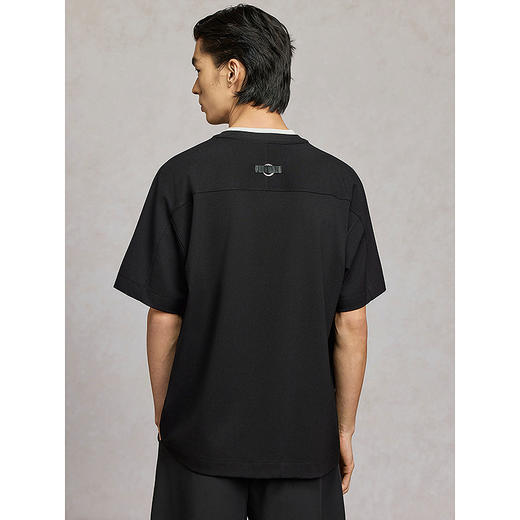 GXG男装 T恤圆领口袋短袖上衣 25年春G25X441033 商品图4