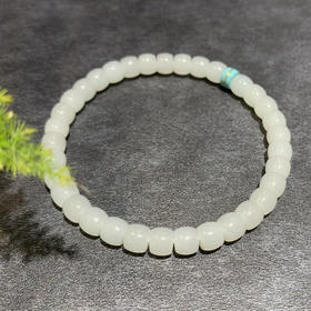 【御珠宫坊】羊脂玉手串