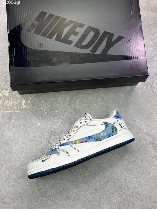 春季特惠💰360 Travis Scott x Fragment Design x Air Jordan 1 Low OG SP AJ1 乔1联名倒钩低帮 商品图2