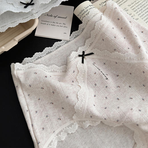 蝴蝶结彩纱提花女内裤-纪念日百货门店同款169601531 商品图2