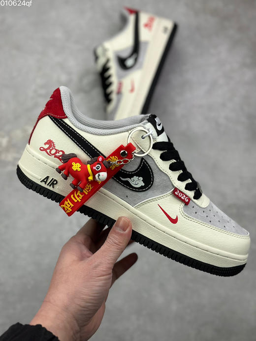 春季特惠💰430 马年限定 高端定制 # Nk Air Force 1 '07 Low 空军一号 低帮休闲板鞋 商品图3
