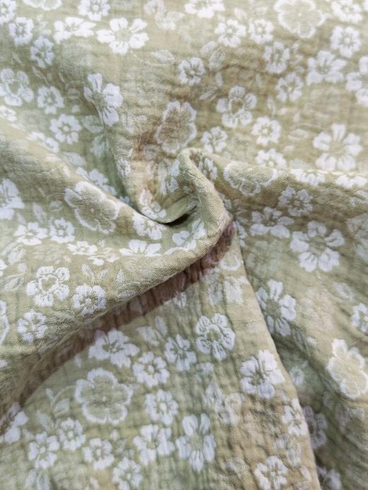 🔥【玛万生活抹茶繁花双层纱睡衣】｜店主自留高端款！🎯双面提花双层纱睡衣，一上身就是贵气感✨ 这套双层纱 + 双面提花长袖长裤套装 商品图4