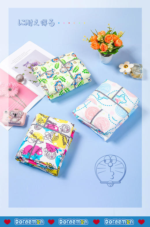 😎【mamoru哆啦a梦儿童雨衣】--哆啦电影上映，🌸在市场上享有很高的声誉和畅销度。 ✅可视透明帽檐 ✅防水耐脏面料 ✅安全反光条✨，书包储位  商品图2