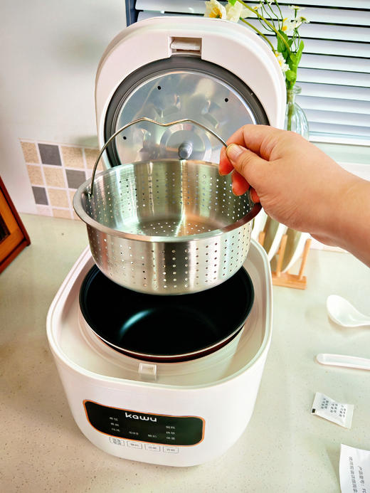 38大促💥立减40💰️减脂期也能放心吃米饭❗️瘦身姐妹们买它就对了🍀【卡屋智能低糖电饭煲】团购特价159💰️ 一台多用=电饭煲+电煮锅+电火锅+电炖锅❗️❗️+酸奶机  商品图4