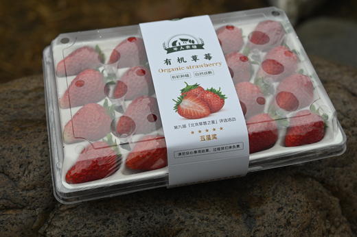 【精品装】平人有机草莓 350g（个头小） 商品图1