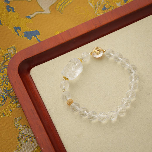 ² 【安然水晶】白水晶手串系列（适合生肖蛇/猴佩戴）LS-466  HM02-CRMM-ARSJ 商品图2