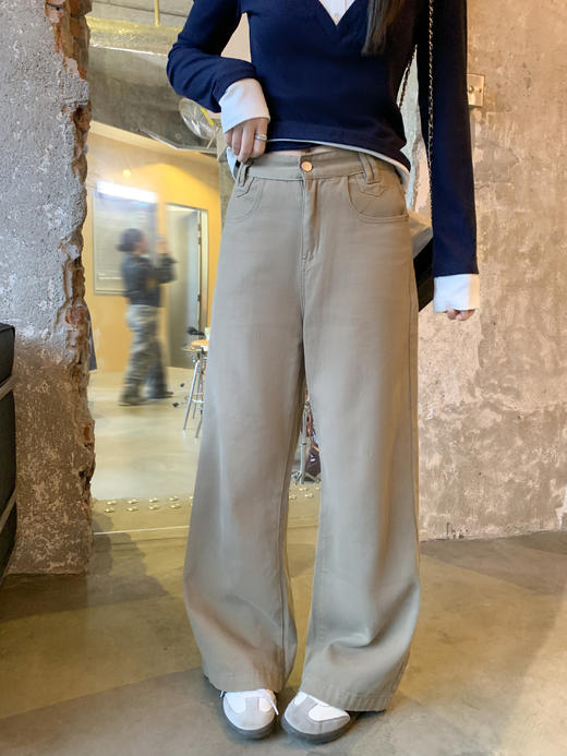 <曾小咸推荐>3.6现货秒杀 ！微信超特价！韩系撞色假两件长袖 日常149.99 立减80 秒杀69.99！！ 商品图9