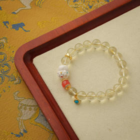 ² 【安然水晶】黄水晶手串系列（适合生肖龙/猴/鸡/马佩戴）LS-447 HM02-CRMM-ARSJ