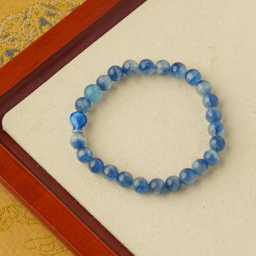 ²【安然水晶】蓝晶石手串系列（适合鼠/狗佩戴）LS-467( 48小时鉴赏期 ) HM02-CRMM-ARSJ 商品图0