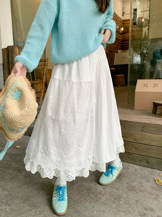 <曾小咸推荐>3.6现货秒杀 ！微信超特价！韩系立体花朵针织衫 日常189.99 立减100 秒杀89.99！！ 商品图6