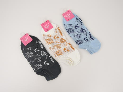 TUTUANNA 棉质蕾丝船袜 22-24cm 商品图2