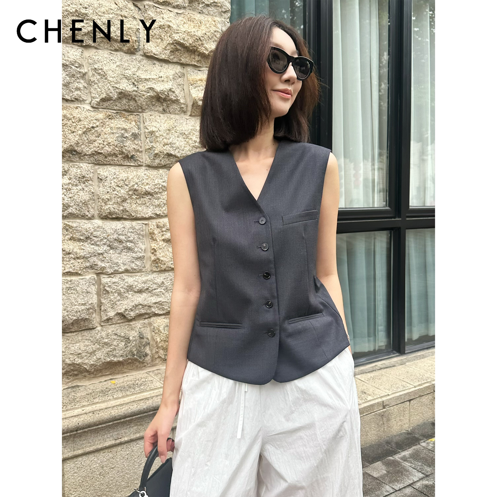 尘衣｜26SS精纺羊毛经典西装马甲