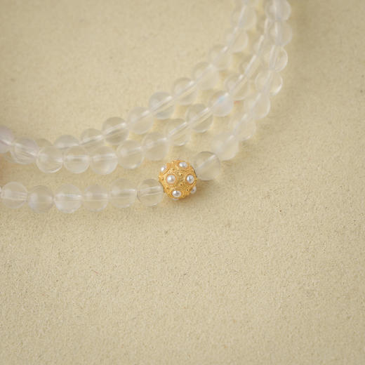 ²【安然水晶】蓝月光石手串（生肖蛇/猴）LS-471 HM02-CRMM-ARSJ 商品图3