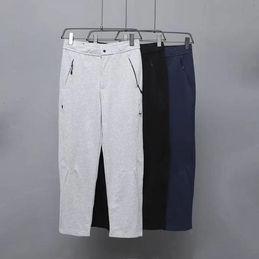 毛圈拼接多拉链卫裤 商品图0