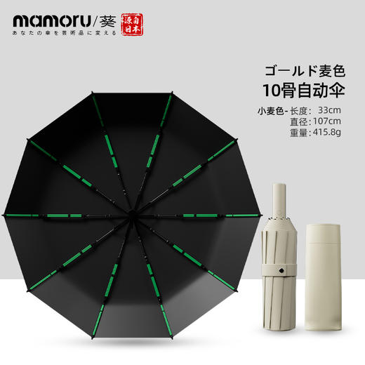 🌈29.9❗️新款福利❗️限时特价 ❗️【Mamoru十骨绿巨人】 ❤️超强抗风抗暴雨，一把拿捏所有雨天~ ✅全自动:一键开合，✨帅气加倍 商品图4