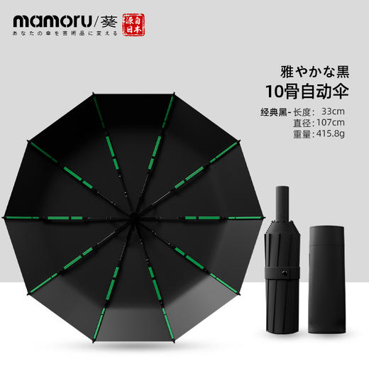 🌈29.9❗️新款福利❗️限时特价 ❗️【Mamoru十骨绿巨人】 ❤️超强抗风抗暴雨，一把拿捏所有雨天~ ✅全自动:一键开合，✨帅气加倍 商品图5