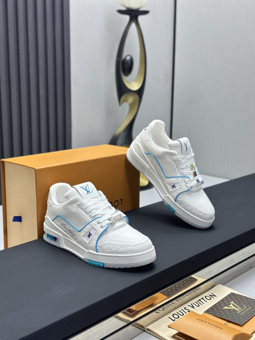 春季特惠💰650 LV 公司级 # 驴牌 Trainer 低帮休闲板鞋 商品图2