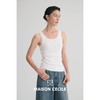 MAISON CECILE 四色|基础百搭春夏叠穿细螺纹纯色显瘦U领工字背心 商品缩略图4