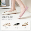 【自在无束缚❗️冰丝隐形船袜】冰感透气「告别闷脚黏腻」触感清凉丝滑，跟内置硅胶条，牢牢贴合肌肤，运动都不滑落，女袜棉底吸汗浅口隐形袜女士袜子L 商品缩略图1