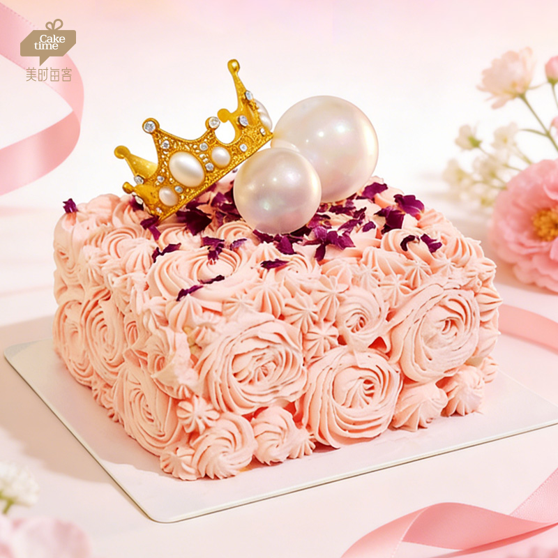 鎏金粉黛·鲜果芝士蛋糕