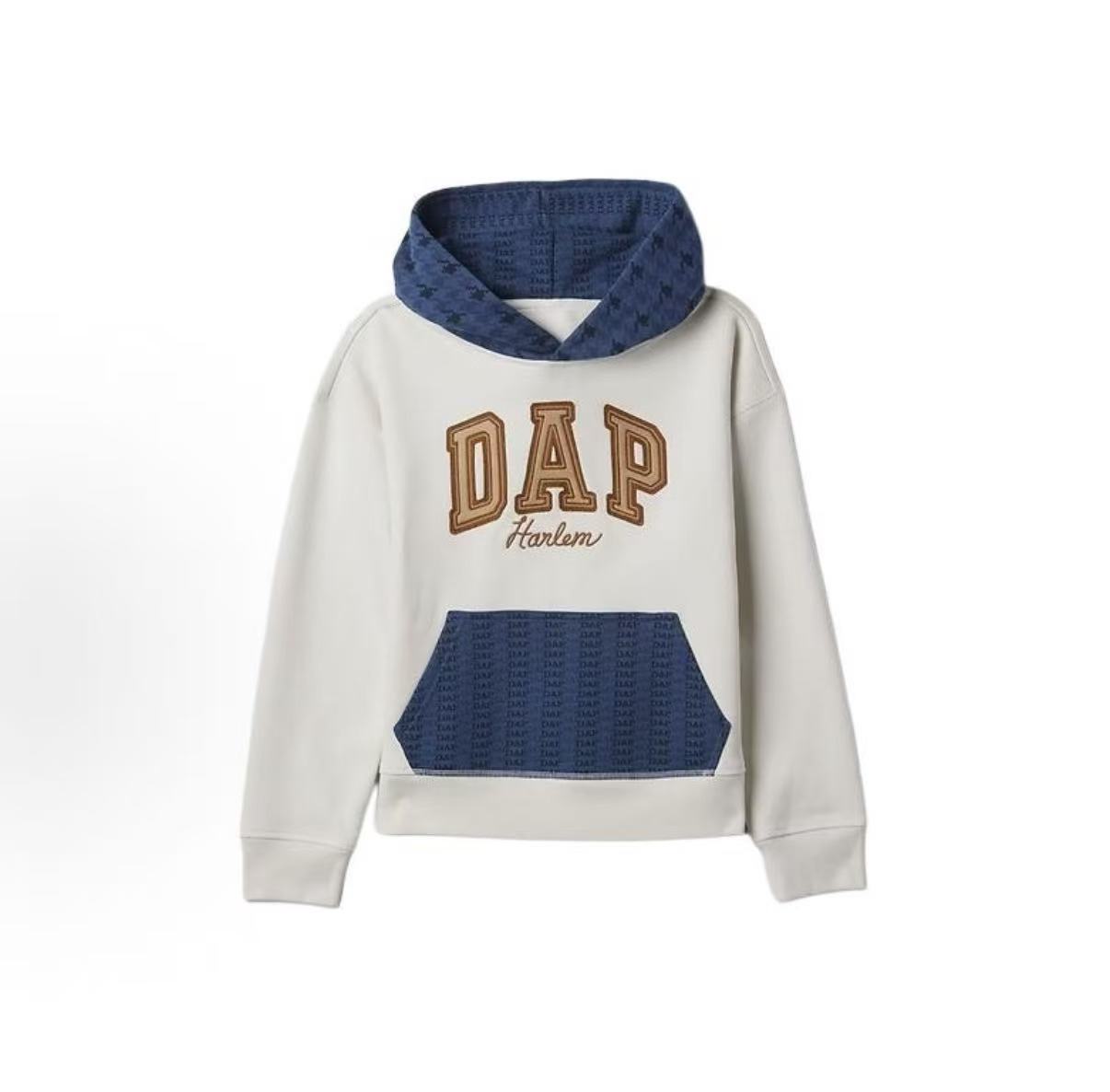 GAP 儿童拼接连帽卫衣99.9元（线上线下同步在售，不一定有货，介意勿拍）659012-NT