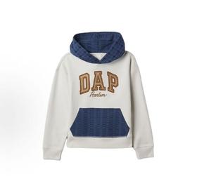 GAP 儿童拼接连帽卫衣99.9元（线上线下同步在售，不一定有货，介意勿拍）659012-NT