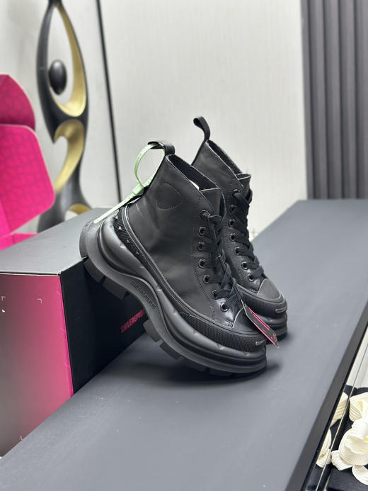 春季特惠💰450 新款厚底高帮 # SMILEREPUBLIC 厚底帆布鞋系列 商品图3