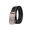 男士二层牛皮腰带自动扣贴皮皮带商务休闲百搭时尚个性裤带 商品缩略图0