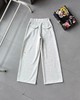 F030465新款休闲运动腰部抽绳设计瑜伽裤便捷百搭中腰阔腿卫裤 商品缩略图6
