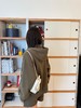 缪缪最新橄榄绿连帽拉链衫卫衣 商品缩略图13